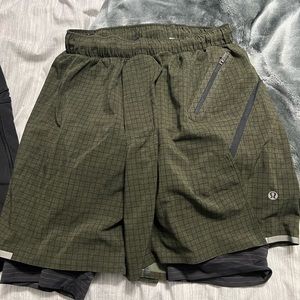 Lululemon men size small shorts.
